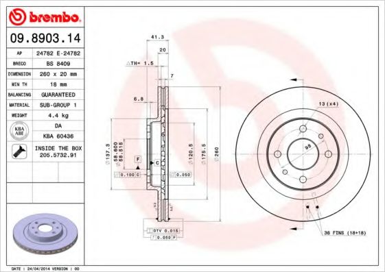 Disc frana