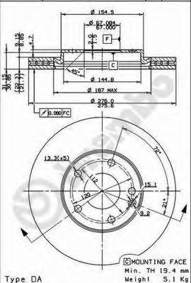 Disc frana