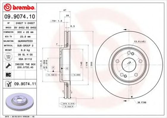 Disc frana