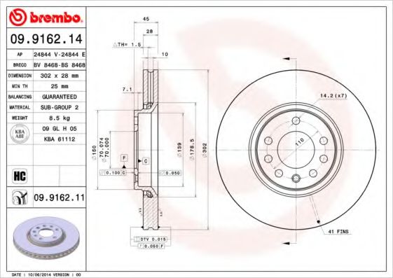 Disc frana