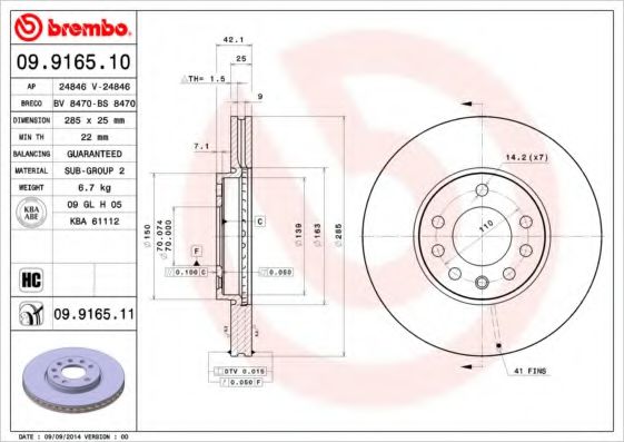 Disc frana