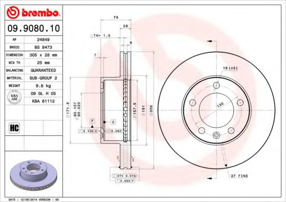 Disc frana