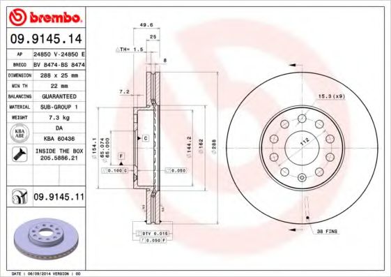 Disc frana