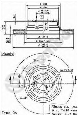 Disc frana