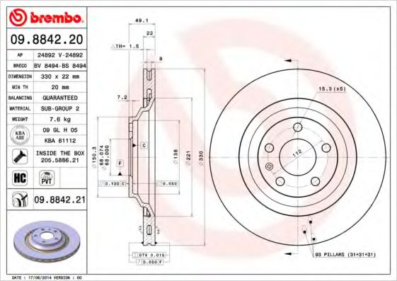 Disc frana