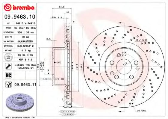 Disc frana