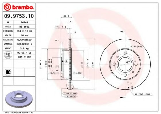 Disc frana