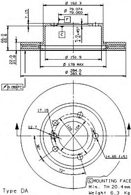 Disc frana