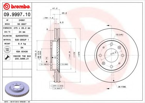 Disc frana