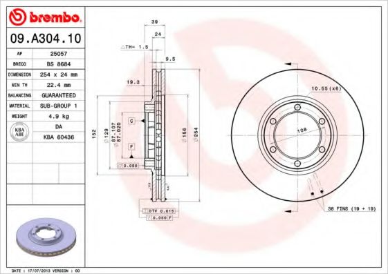 Disc frana