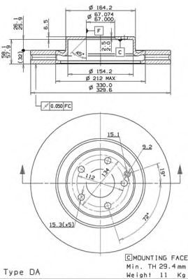 Disc frana