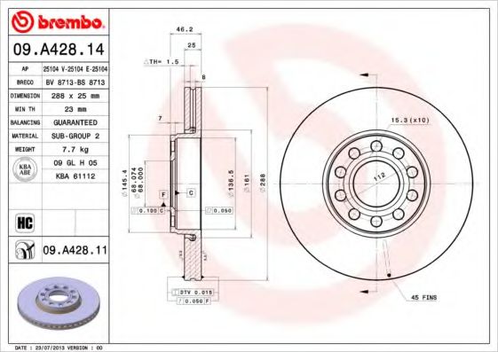 Disc frana