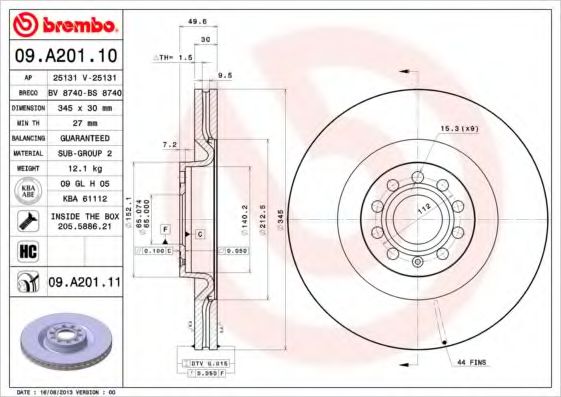 Disc frana