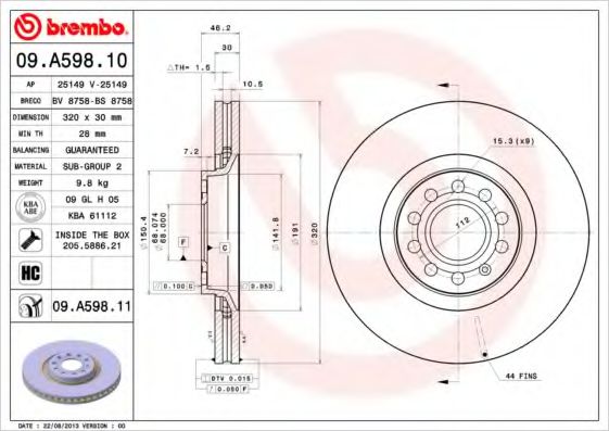 Disc frana