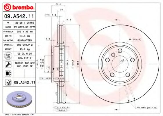 Disc frana