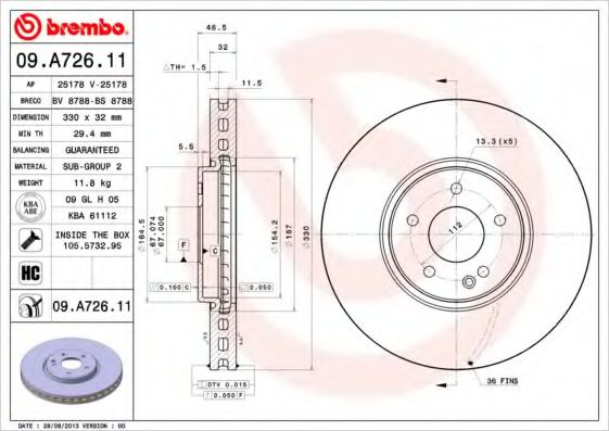 Disc frana