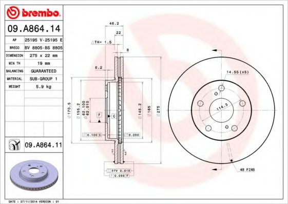 Disc frana