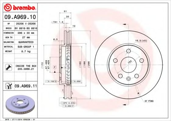 Disc frana