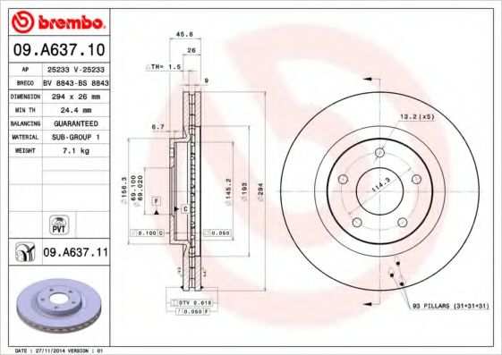 Disc frana