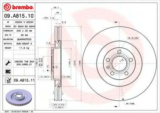 Disc frana