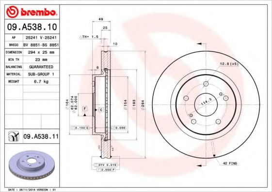 Disc frana