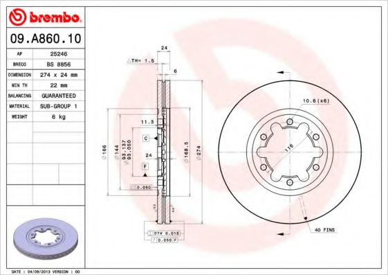 Disc frana