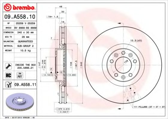 Disc frana