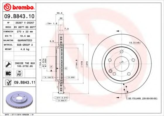 Disc frana