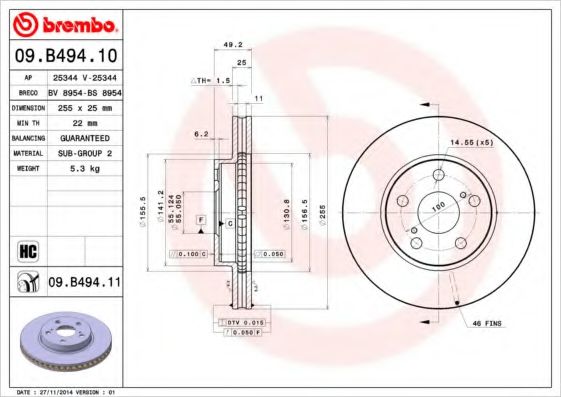 Disc frana