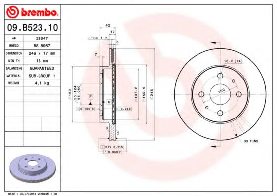 Disc frana