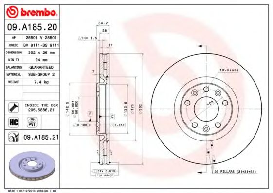 Disc frana