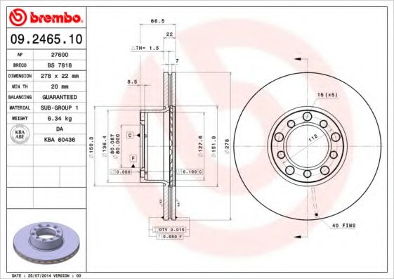 Disc frana