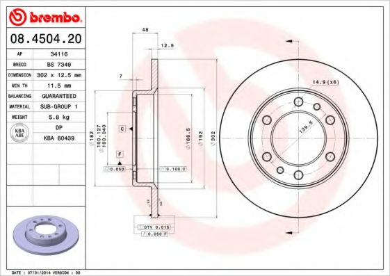 Disc frana