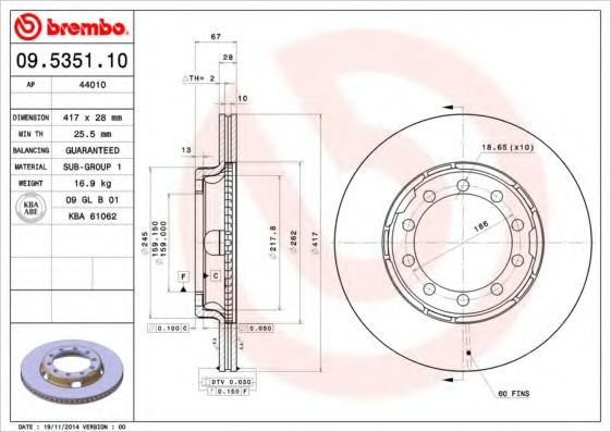 Disc frana