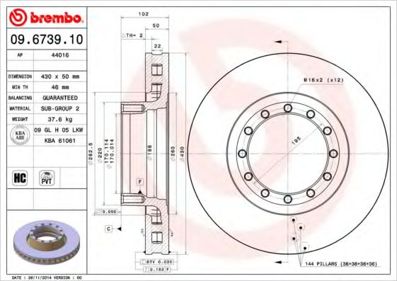 Disc frana