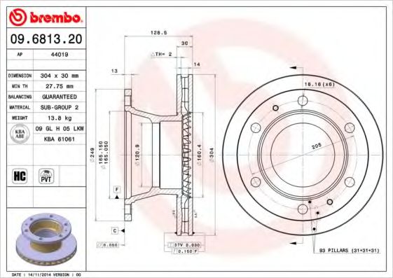 Disc frana