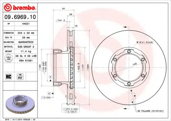 Disc frana