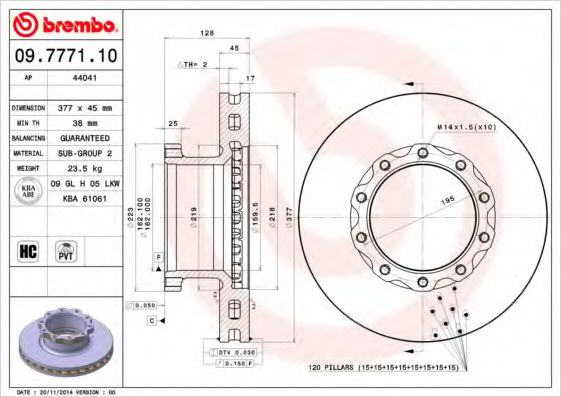 Disc frana