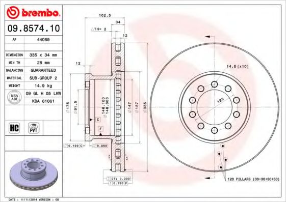 Disc frana