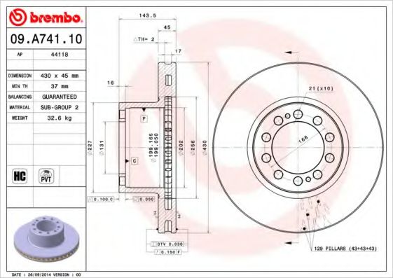 Disc frana