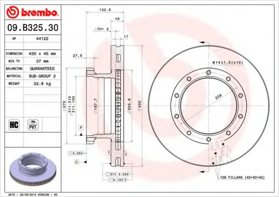 Disc frana