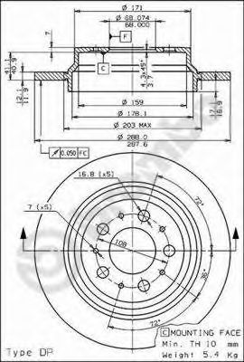 Disc frana