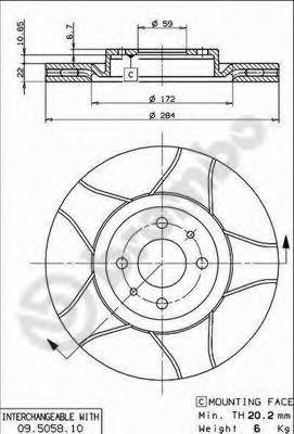 Disc frana