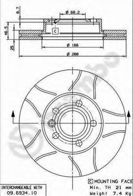 Disc frana