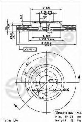 Disc frana