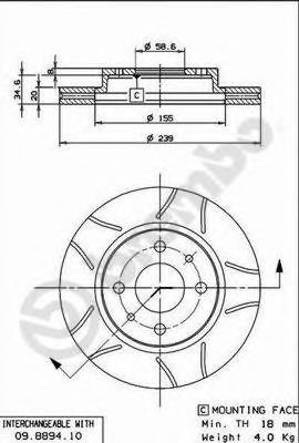 Disc frana