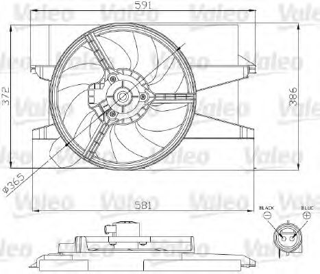 Ventilator, radiator