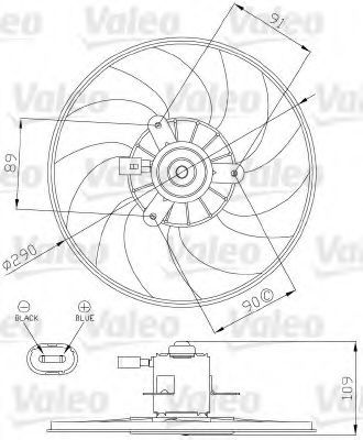 Ventilator, radiator
