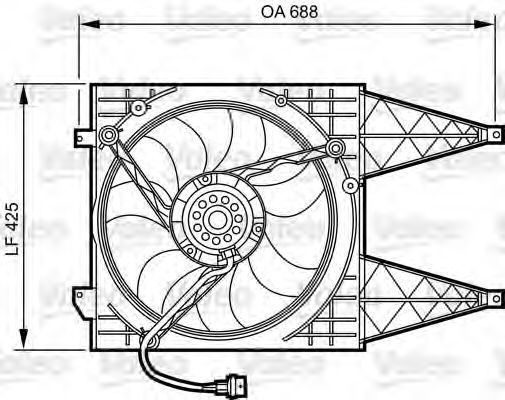 Ventilator, radiator