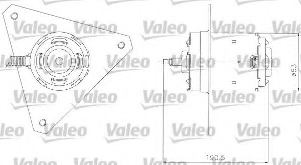 motor electric,ventilator
